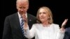 Hillary Clinton comparte escenario con Biden