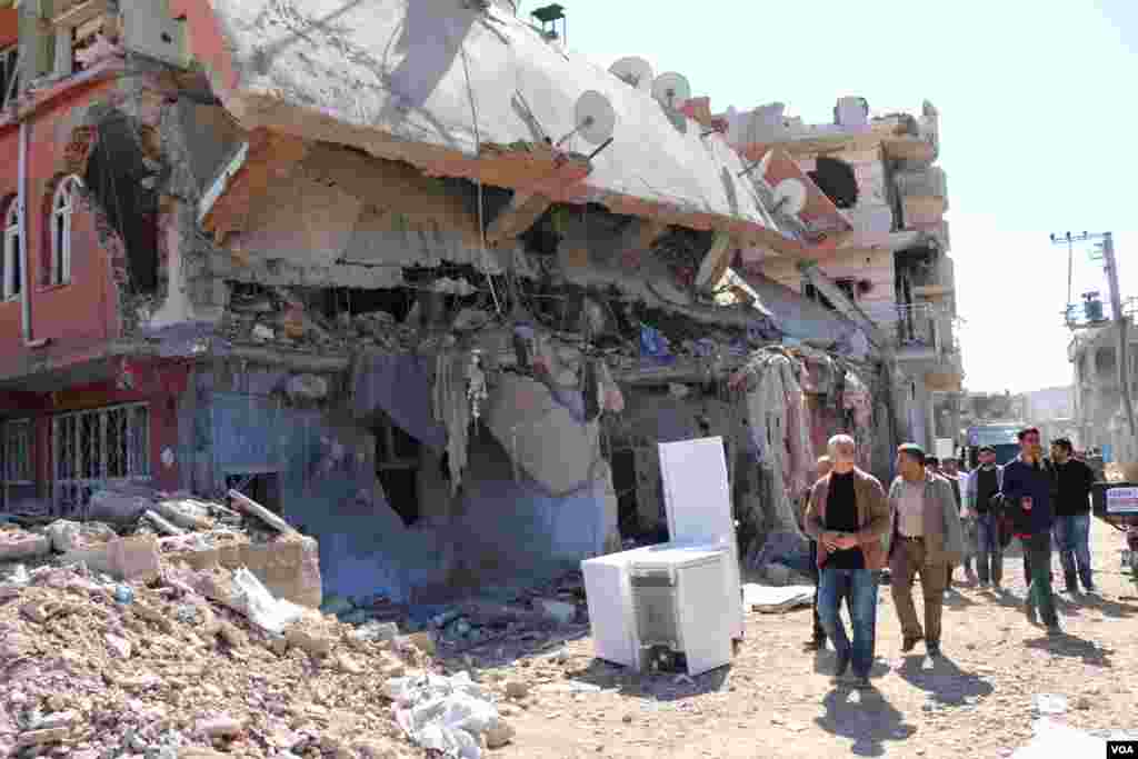 Jazeera City in Kurdish Region in south east Turkey under Turkish security forces attack
