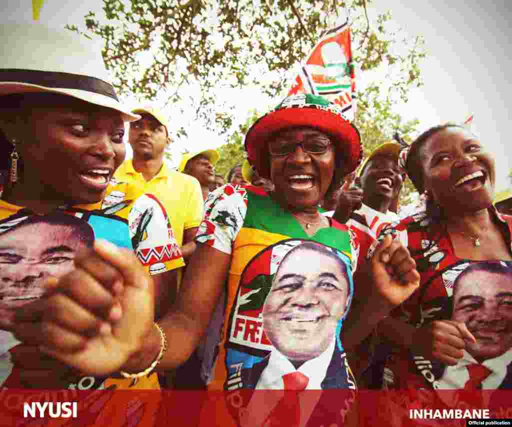 Filipe Nyusi em Inhambane. Moçambique 2014