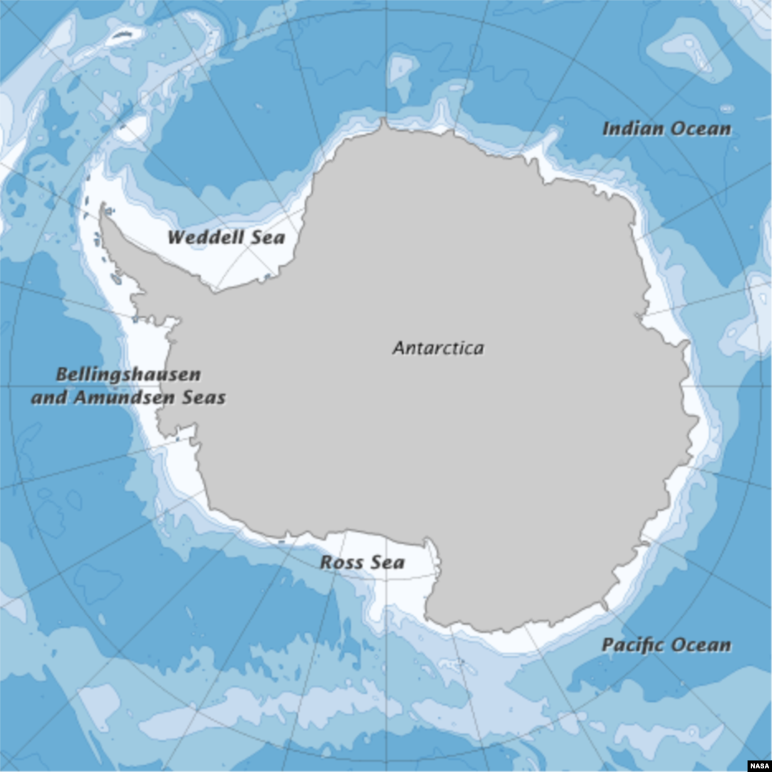 mar de weddell en el mapa mundial