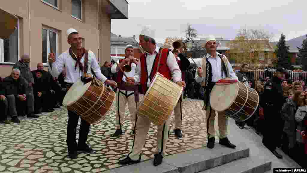 Celebrations for the Albanian Prime Minister Edi Rama in Presevo