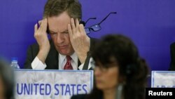 El representante comercial de EE.UU., Robert Lighthizer buscar renegociar acuerdo de libre comercio con Corea del Sur vigente desde 2012.
