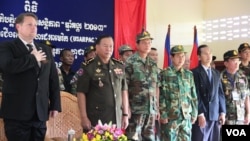 The Angkor Sentinel exercises, held at the National Training Center for Multinational Peacekeeping Forces in Kampong Speu province, is the fourth to be held since 2010.