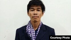 Cambodian online journalist Sovann Rithy (Phnom Penh Municipal Police Facebook Page)