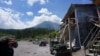 Mount Merapi, north of Yogyakarta, is still an active volcano. (K. Varagur for VOA)