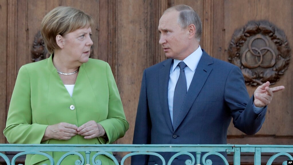 Takim Merkel – Putin në Gjermani
