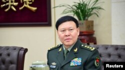 Ông Trương Dương khi còn là Chủ nhiệm Tổng cục Công tác chính trị Quân ủy Trung ương Trung Quốc, tháng 1 năm 2014.