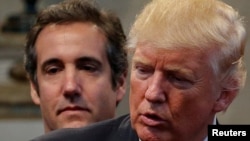 Ish-avokati i zotit Trump, Michael Cohen dhe ish-Presidenti Donald Trump