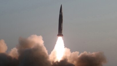 Triều Tiên phóng phi đạn hành trình chiến thuật loại mới ngày 25/3/2021.