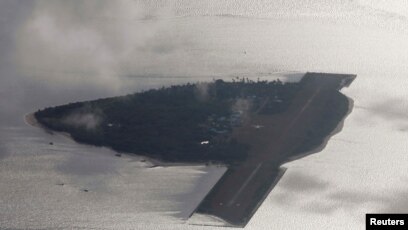 Đảo Pagasa, còn gọi là đảo Thị Tứ, do Philippines tiếp quản.