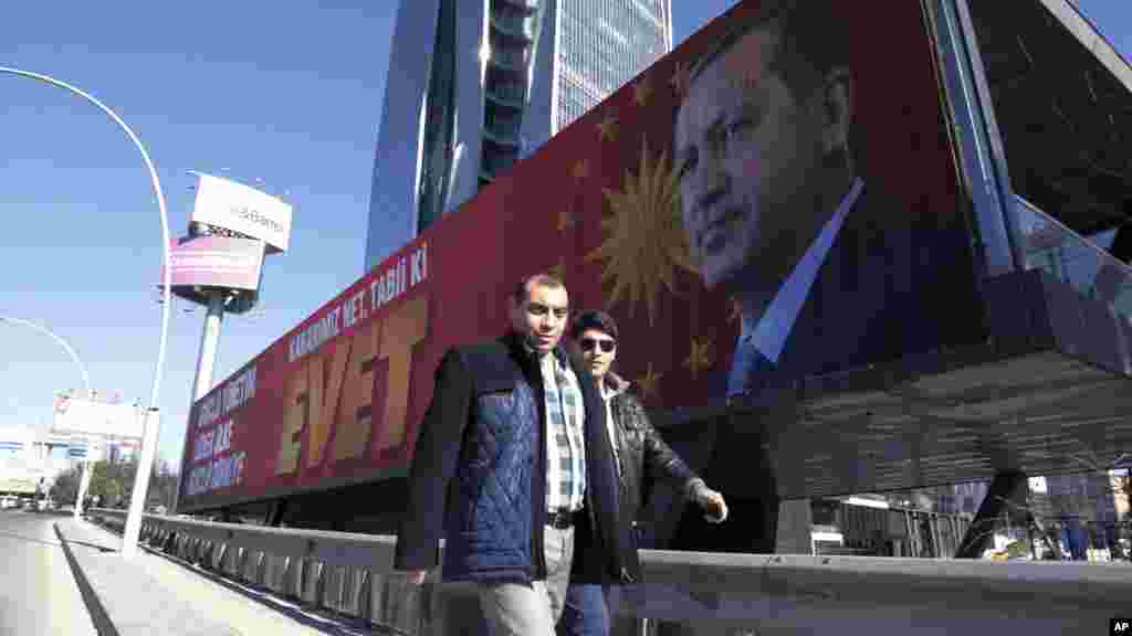Hoton&nbsp; Tayyip Erdogan a babban birnin Istanbul.