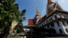 A general view of the National Assembly of Cambodia, in central Phnom Penh, Oct. 12, 2017. 