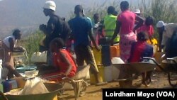 Kanzuru yeMasvingo yakaendeswa kumatare nevagari kuti ivawanise mvura yakachena.