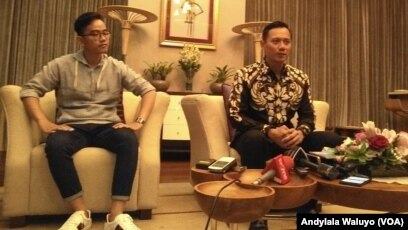 Melalui Agus Sby Titip Salam Untuk Jokowi