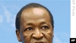 Le président burkinabè Blaise Compaoré