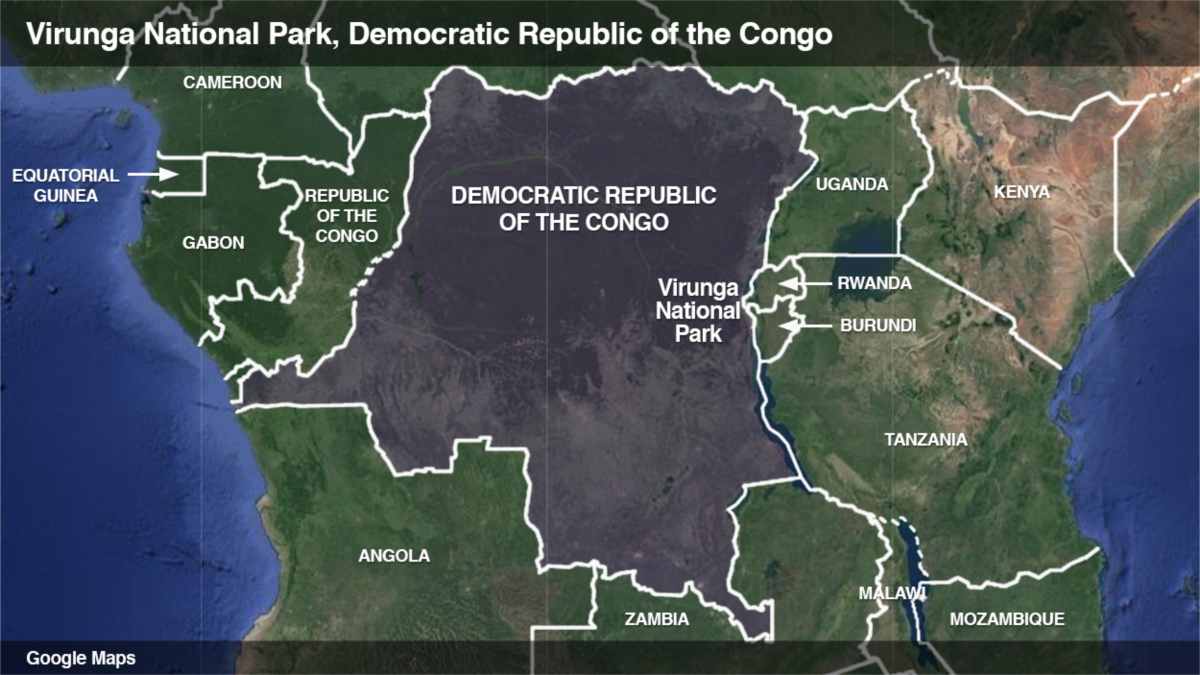 Dónde está el río congo