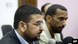 Hamas spokesman Sami Abu Zuhri (file photo)