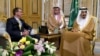 امریکی وزیر دفاع کی سعودی بادشاہ سے ملاقات