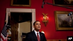 US President Barack Obama delivers his weekly address, 06 Feb 2010