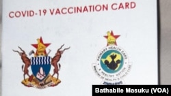 Covid 19 Vaccination card