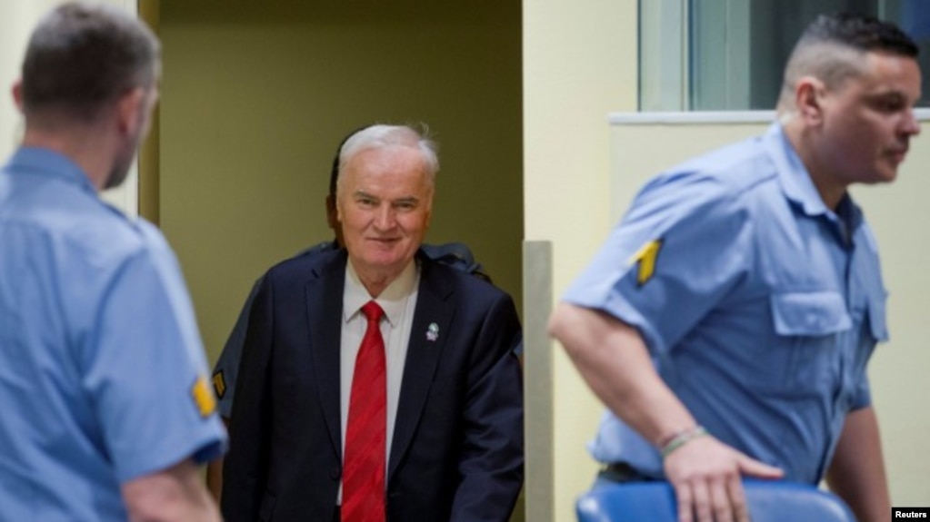 Ratko Mladiç dënohet me burgim të përjetshëm