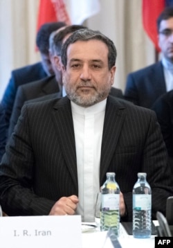 Political deputy at the Ministry of Foreign Affairs of Iran Seyed Abbas Araghchi attends a special meeting of the Joint Commission of parties to the JCPOA (Joint Comprehensive Plan of Action) on Iran's nuclear deal at Coburg palace in Vienna, May 25, 2018.