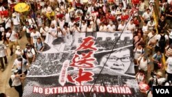 香港警方質疑2019年多次發起反送中遊行集會的民主派聯盟民間人權陣線(民陣)， 涉嫌違反《社團條例》，要求民陣提供成立至今的收入來源等6項資料。(美國之音湯惠芸)