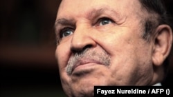 FILE: Image of former Algerian President Abdelaziz Bouteflika, whose brother Saied has just been sentenced to prison for corruption. Taken Feb. 8, 2009.
