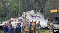 Розбитий російський літак біля Петрозаводська