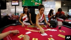 La empresa Las Vegas Sands opera el mayor casino del mundo en Macao, China.