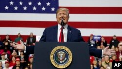 سخنرانی پرزیدنت ترامپ در جمع هوادارانش در پنسیوانیا