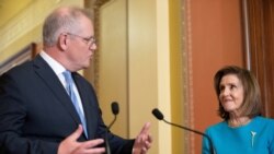 澳總理緊鑼密鼓會晤美國各方決策人推動實施核潛艇協議