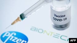 Pfizer-BioNTech ကုိဗစ္ကာကြယ္ေဆး။ (ဒီဇင္ဘာ ၂၊ ၂၀၂၀)
