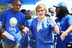 The DA has aggressively sought black South Africans’ votes ahead of the 2011 local government polls
