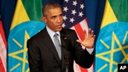 美国奥巴马总统在埃塞俄比亚