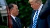 FILE - President Donald Trump shakes hands with Kim Yong Chol, former North Korean military intelligence chief, after their meeting in the Oval Office of the White House in Washington, June 1, 2018. The two also met for talks in Washington on Jan. 18, 201