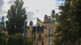 مقابل دادگاه حمید نوری در استکهلم سوئد