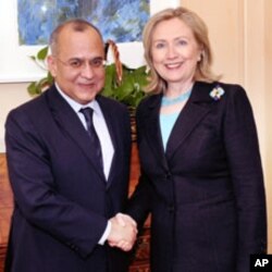 Salam Bachir et Hillary Clinton le 22 Avril 2011