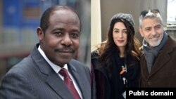 Paul Rusesabagina i bumoso, George na Amal Clooney i buryo