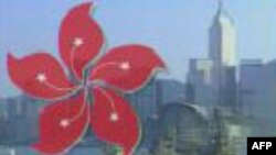 香港支联会发起的「平反六四.为李旺阳申冤」游行,估计约1000人参加.