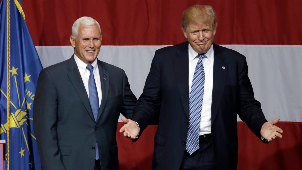 Trump Names Pence as VP Pick