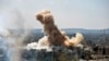 Syrian Military Pummels IS-Held Districts in Damascus