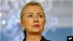 Državna tajnica Hillary Rodham Clinton u State Departmentu 25. listopada