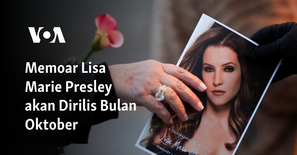 Memoar Lisa Marie Presley akan Dirilis Bulan Oktober