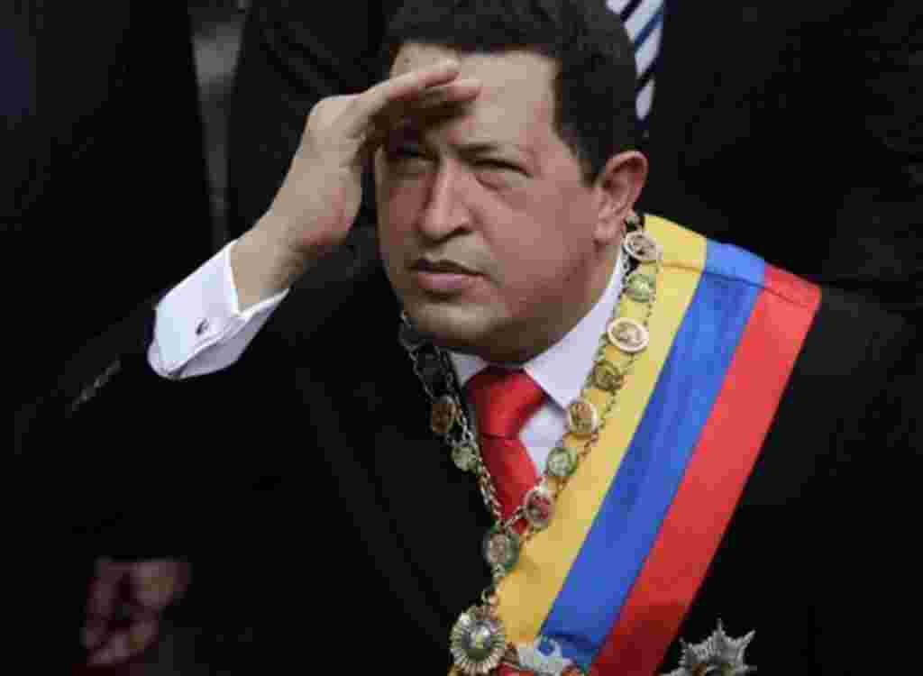 Hugo Chavez, presidente de Venezuela.