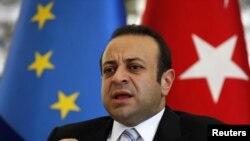 یورپی یونین کی رکنیت کے لیے ترکی کے وزیر Ergemen Bagis