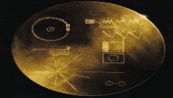 NASA's Golden Record is attached to both Voyager 1 and 2.