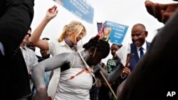 APTOPIX Ivory Coast Ivanka Trump