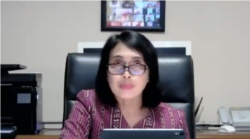 Menteri Pemberdayaan Perempuan dan Perlindungan Anak, I Gusti Ayu Bintang Darmawati, Kamis, 21 Mei 2020. (Foto: Screengrab)