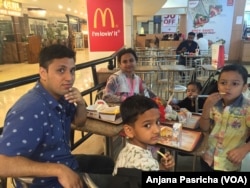 Vijay Deoli sees no harms in an occasional outing with his family to have a burger.